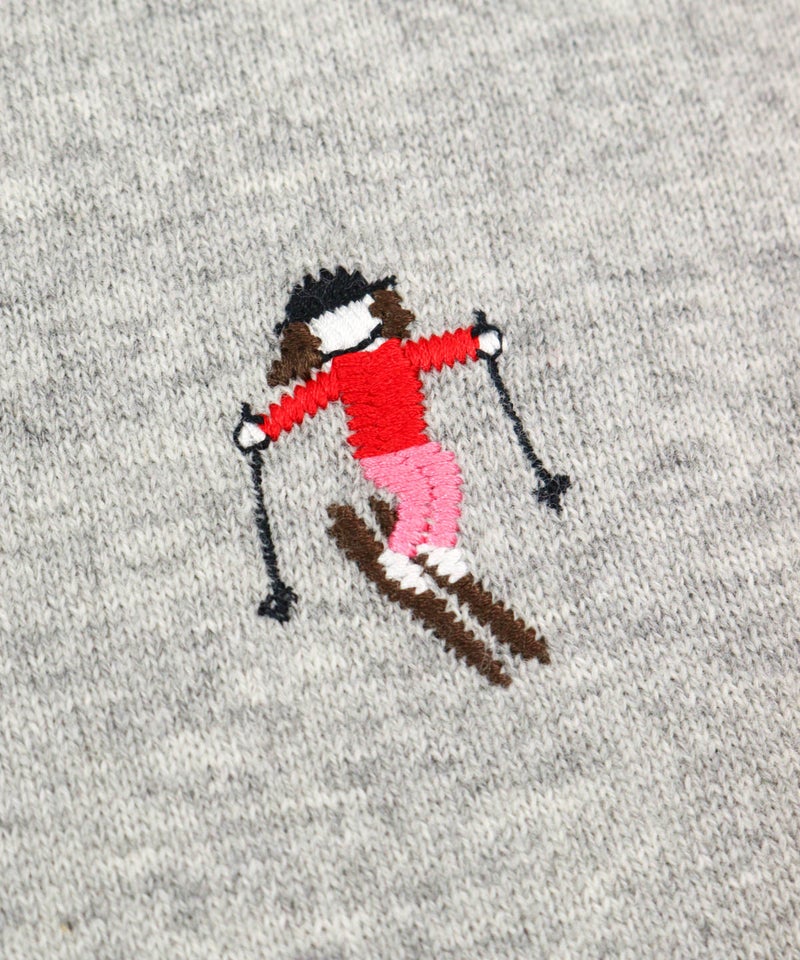 刺繍部分(ライトグレー)