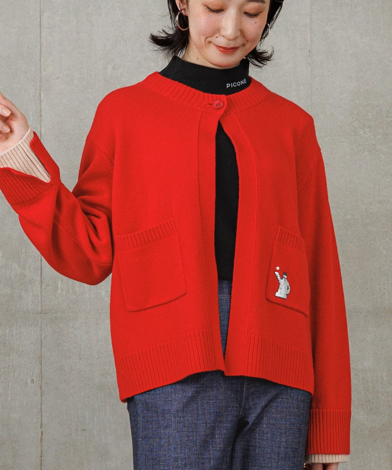 モデル着用画像(レッド)