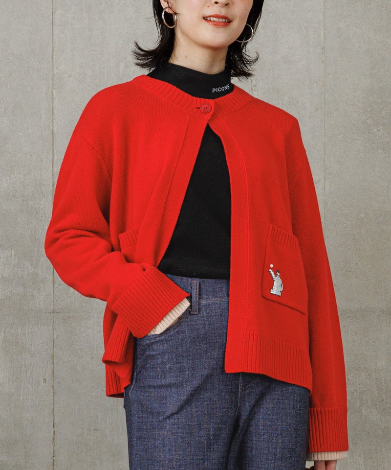 モデル着用画像(レッド)