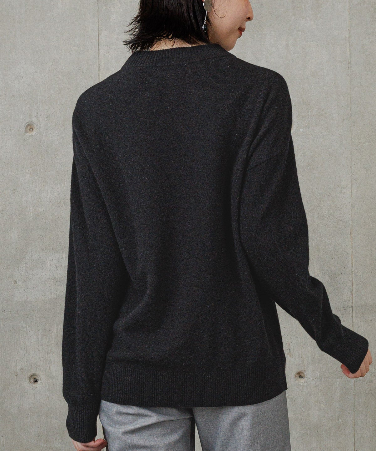 モデル着用画像(ブラック)