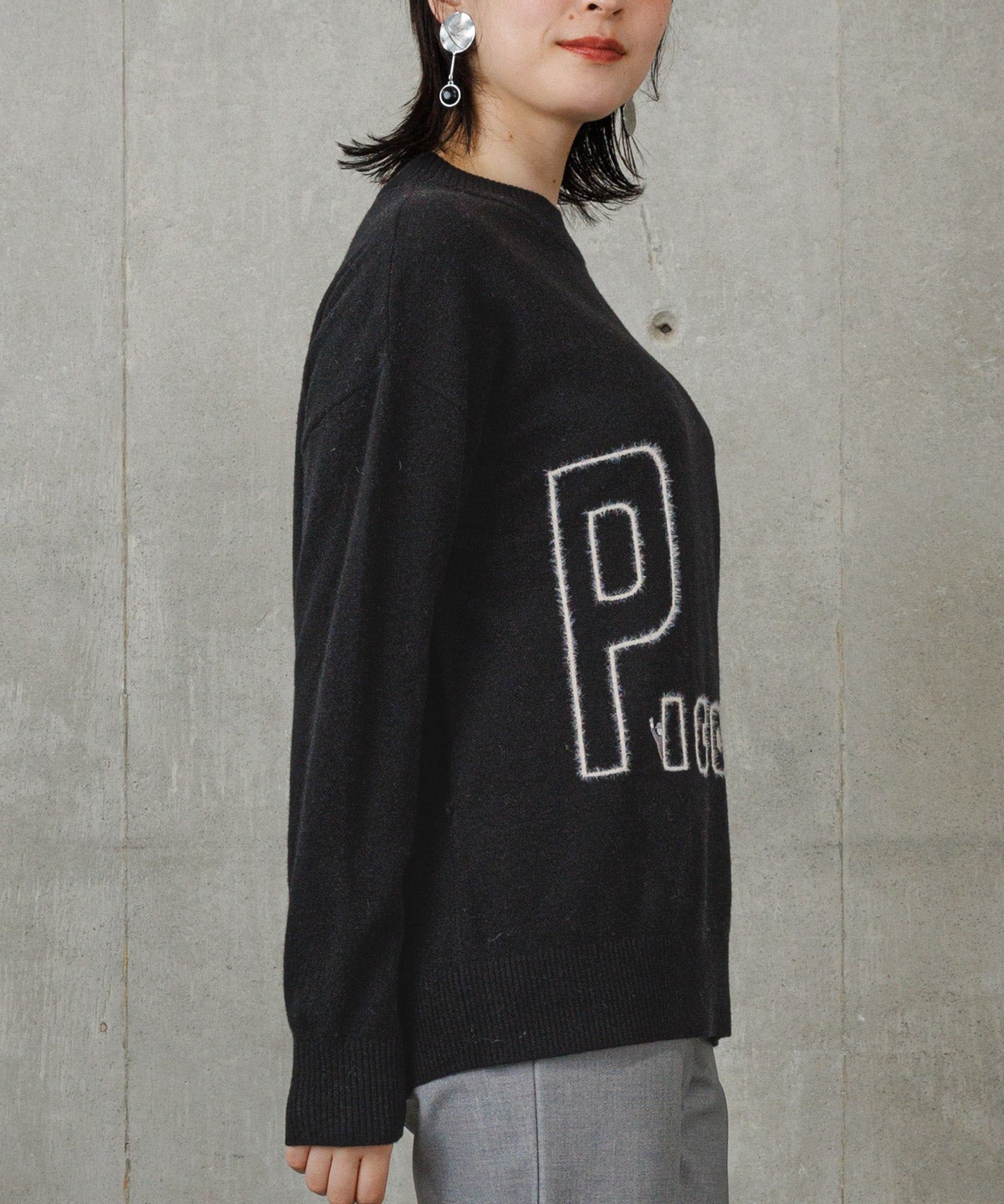 モデル着用画像(ブラック)