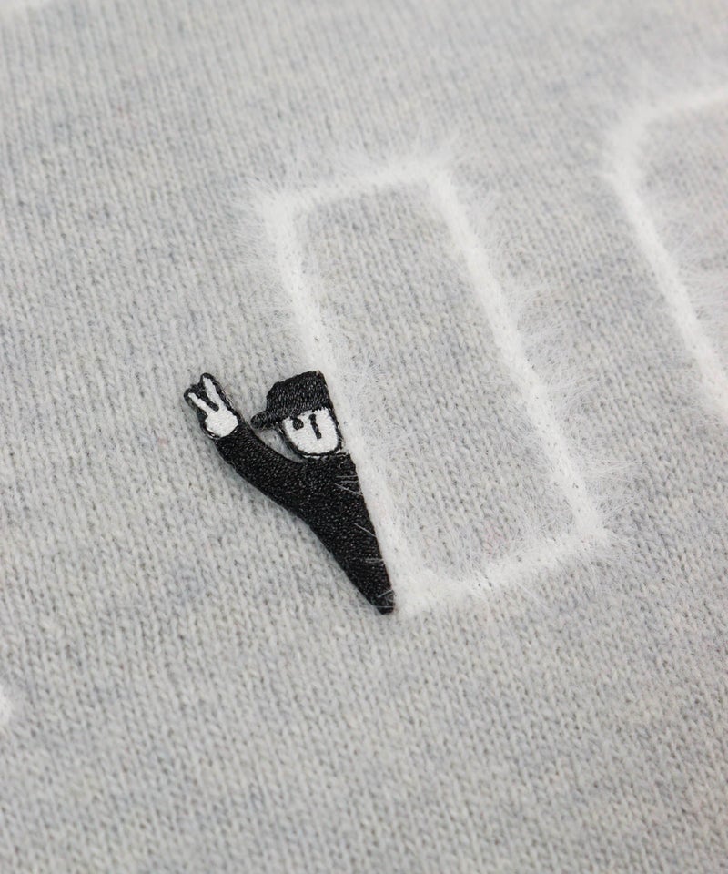 刺繡部分(ライトグレー)