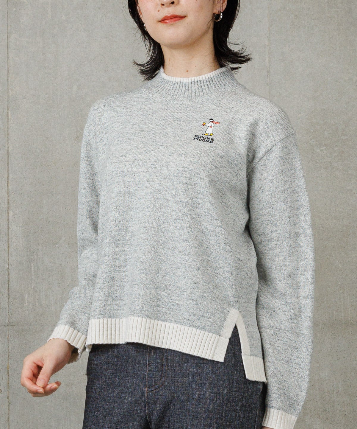 モデル着用画像(ライトグレー)
