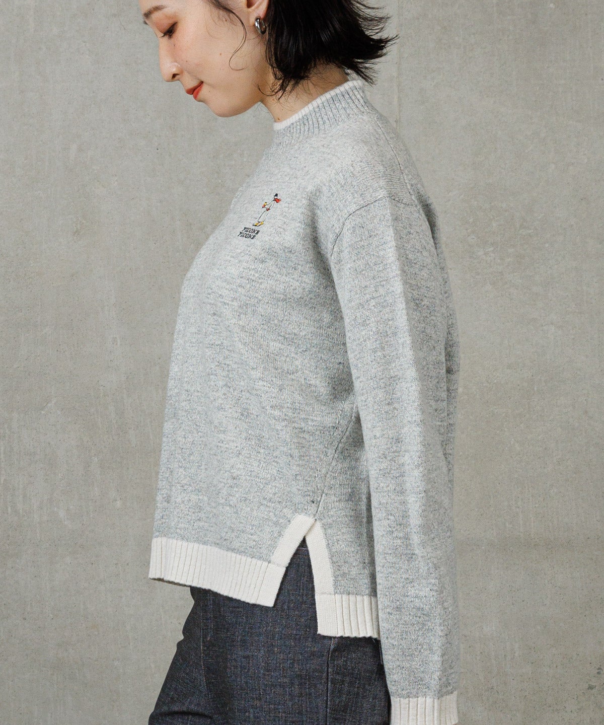 モデル着用画像(ライトグレー)