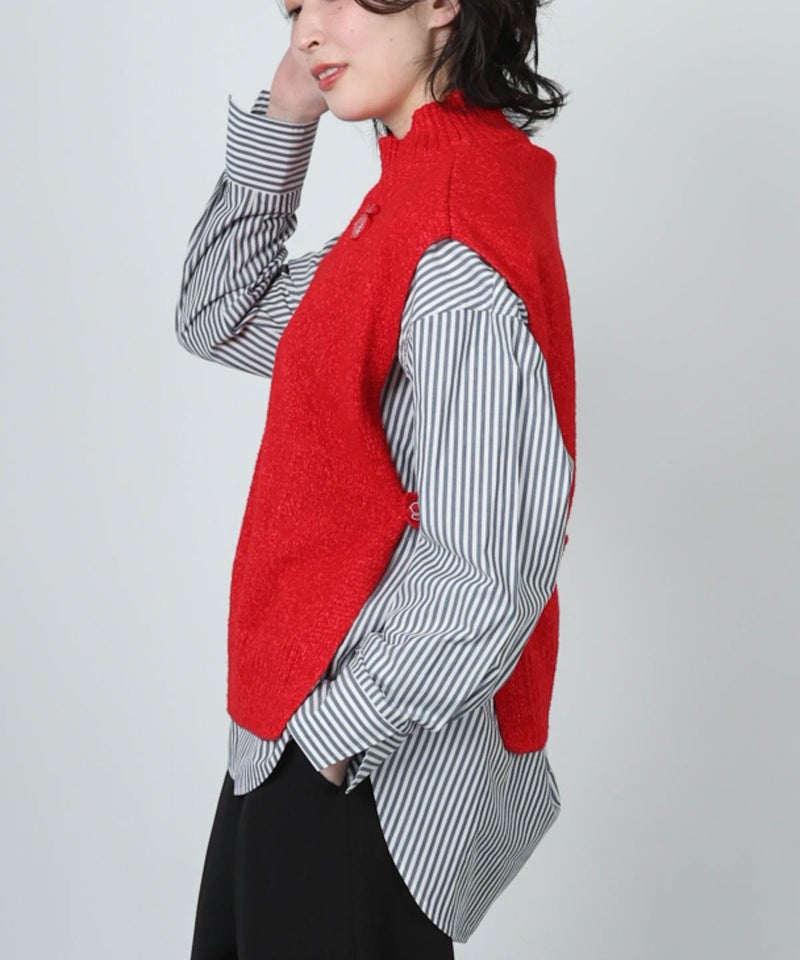 モデル着用画像（レッド）