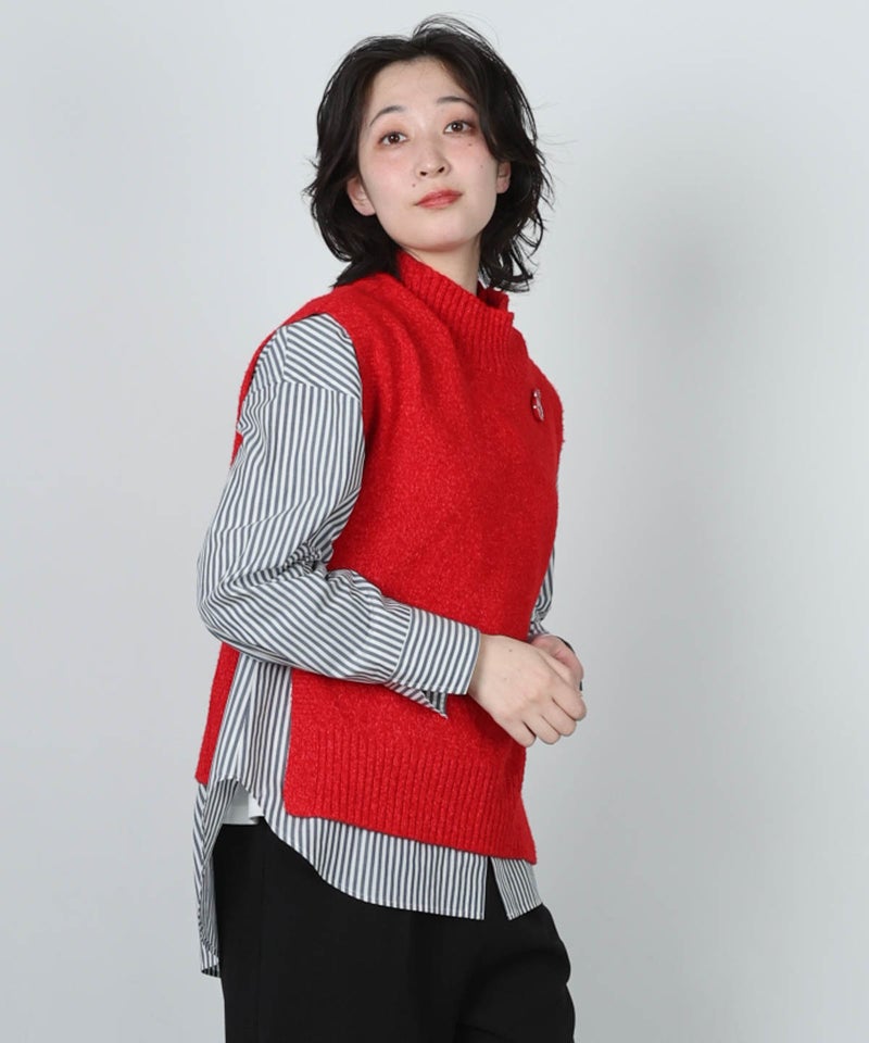 モデル着用画像（レッド）