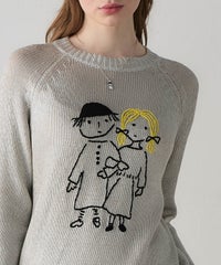 モデル着用画像（ベージュ）