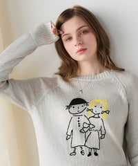 モデル着用画像（ベージュ）
