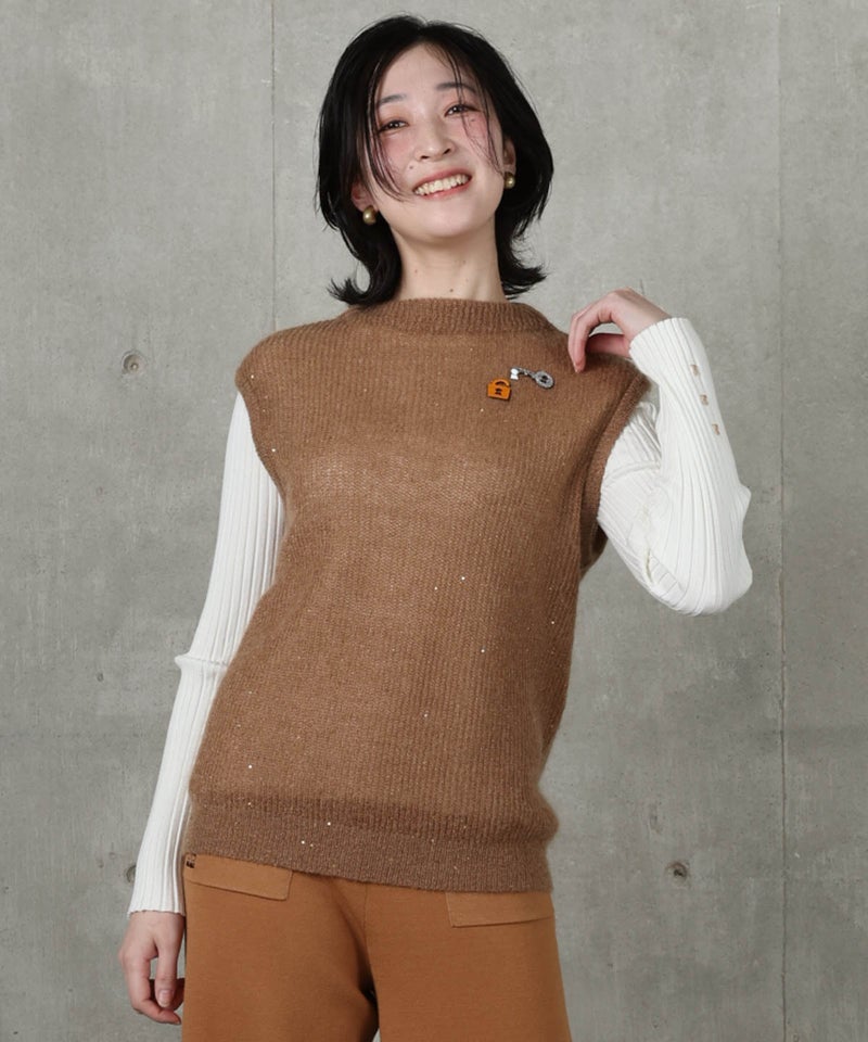 モデル着用画像(ブラウン)