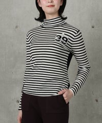 モデル着用画像(ホワイト×ブラック)