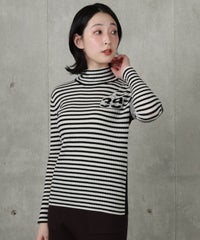 モデル着用画像(ホワイト×ブラック)