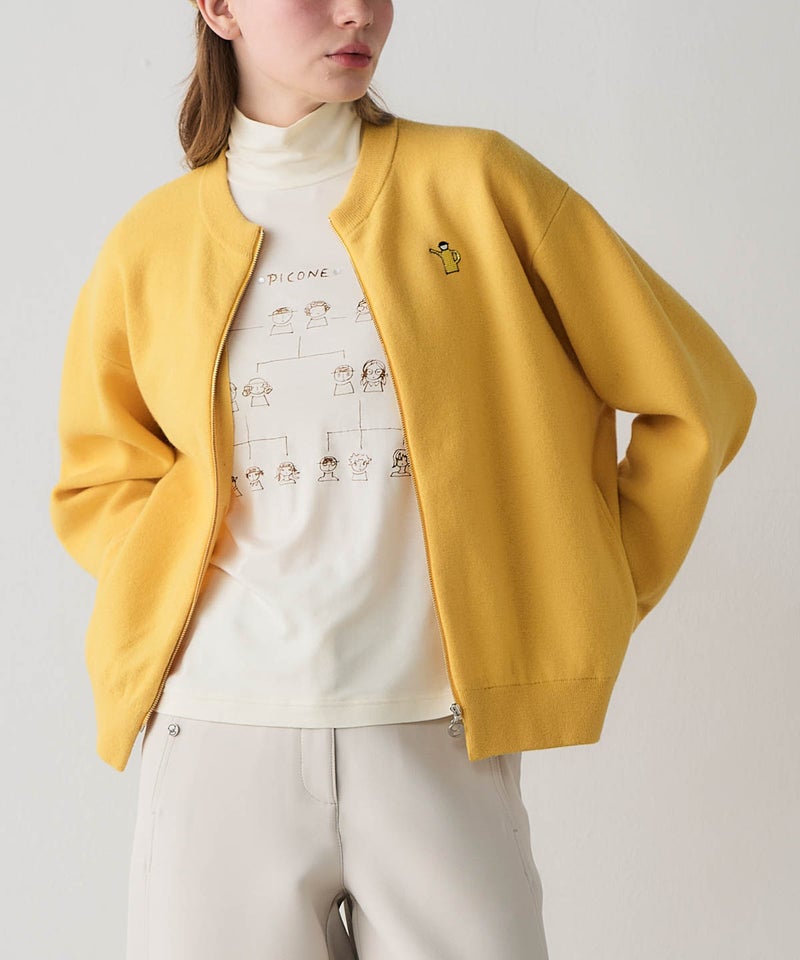 モデル着用画像(イエロー)