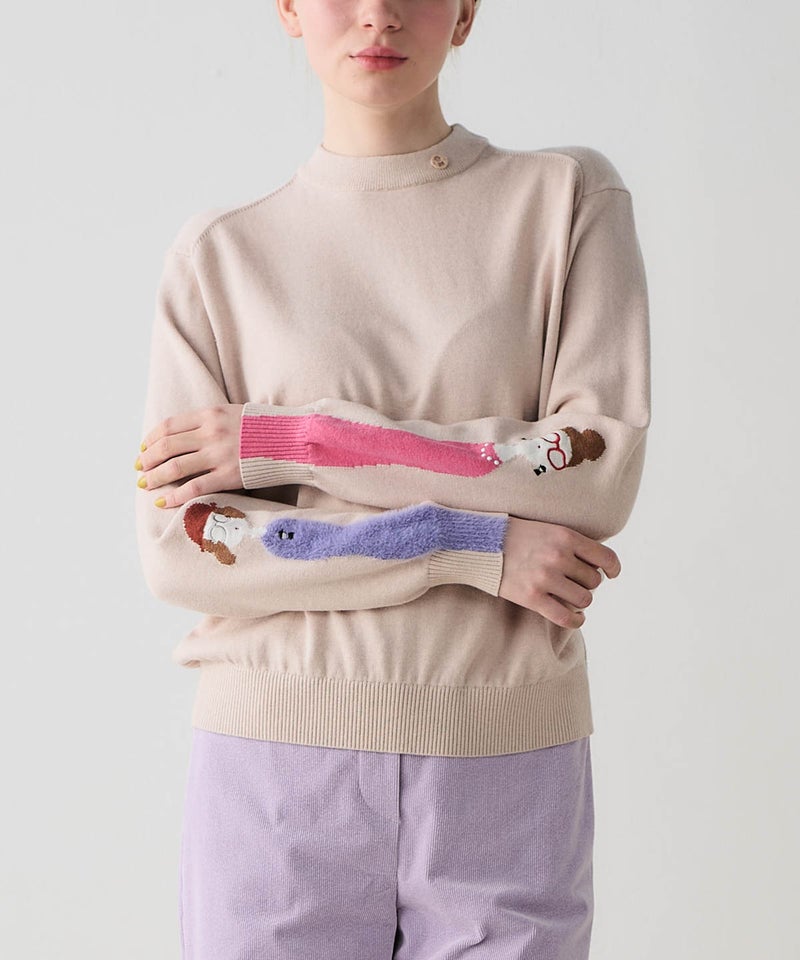 モデル着用画像（ベージュ）