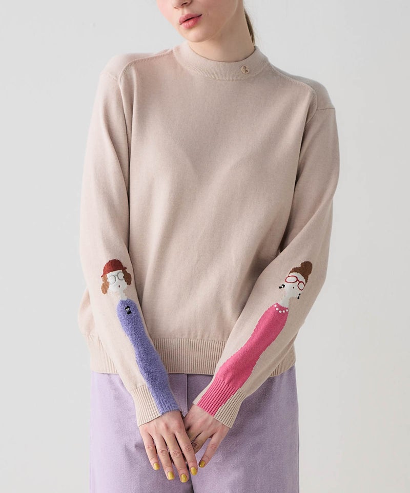 モデル着用画像（ベージュ）