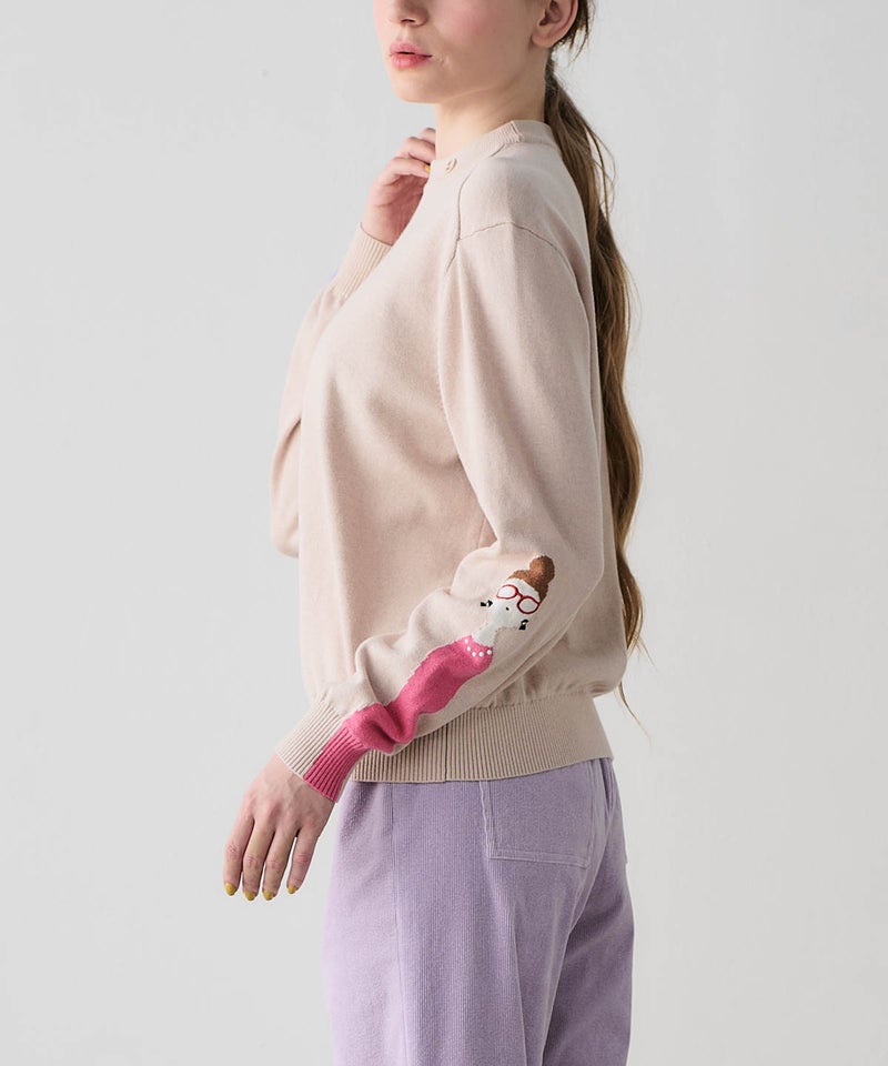 モデル着用画像（ベージュ）