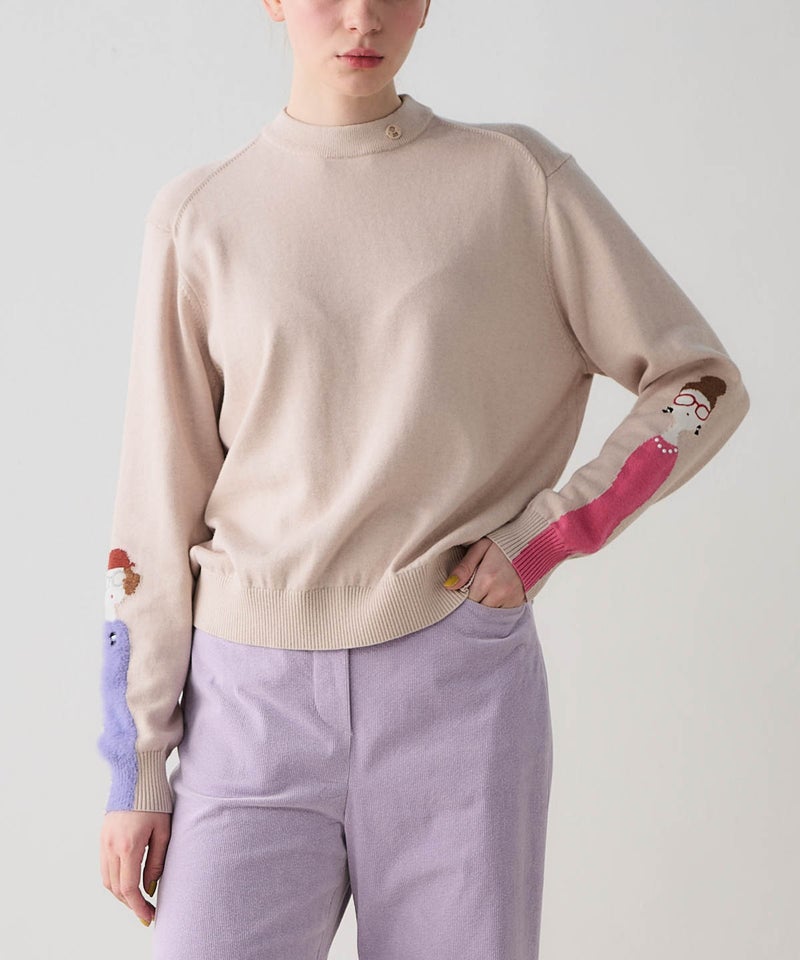 モデル着用画像（ベージュ）