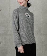 モデル着用画像(ブラック×ホワイト)