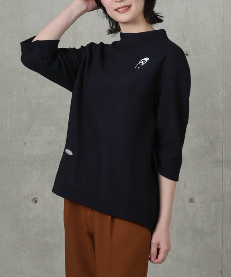 モデル着用画像(ネイビー)