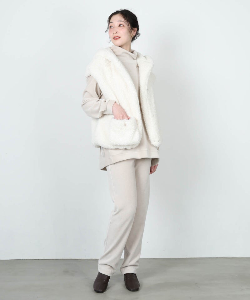 モデル着用画像(ベージュ)