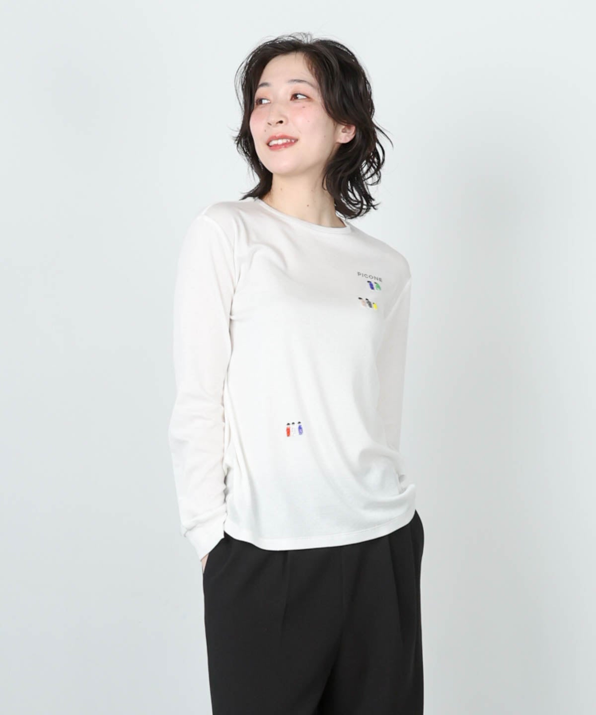 モデル着用画像(ホワイト)