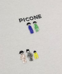 刺繍アップ（ライトグレー）
