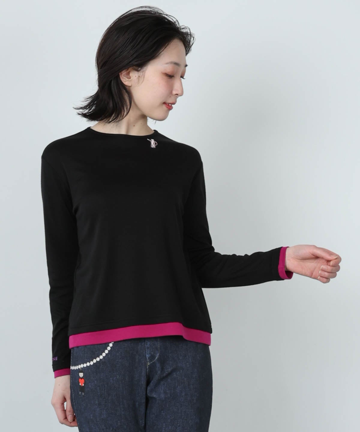 モデル着用画像(ブラック)