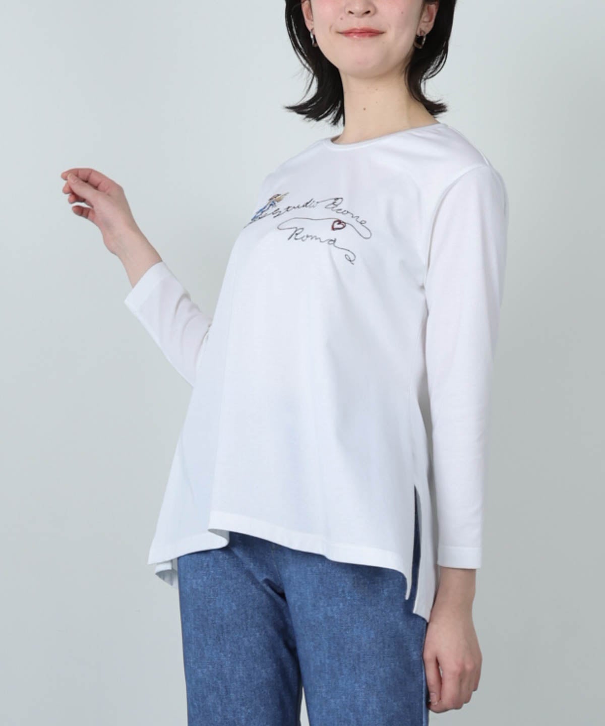 モデル着用画像(ホワイト)