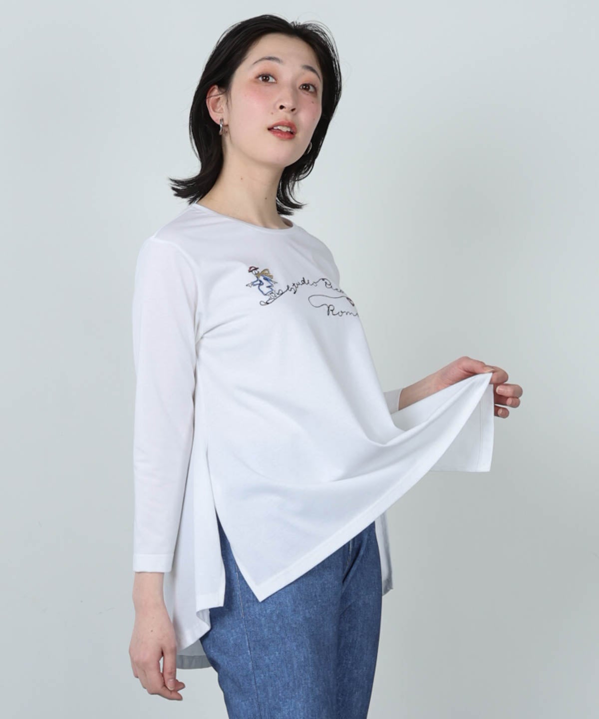 モデル着用画像(ホワイト)