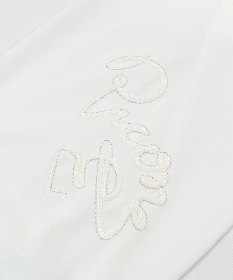 袖刺繍アップ（ホワイト）