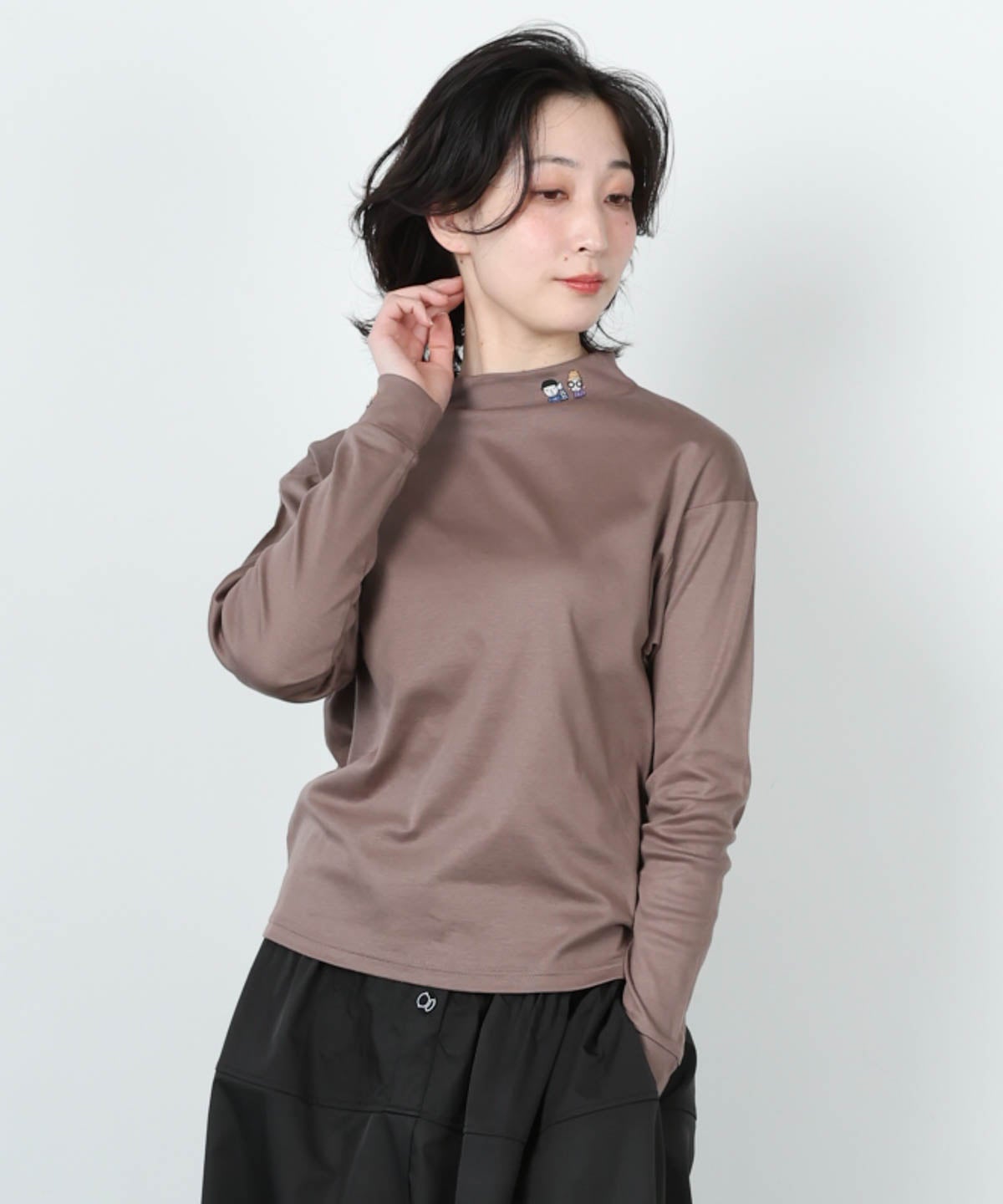 モデル着用画像（ブラウン）