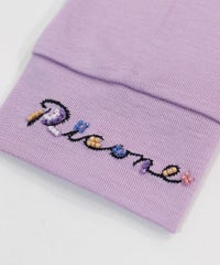 袖口刺繍（ライトパープル）