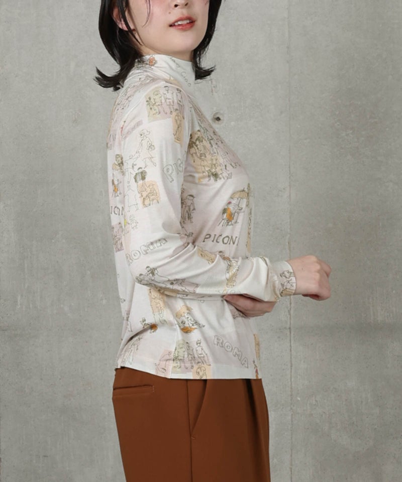 モデル着用画像（ベージュ）
