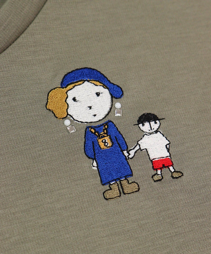 デザイン部分（カーキ）