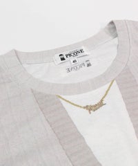 襟ぐり（ライトグレー）