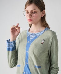 モデル着用画像（ブルー）