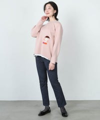 モデル着用画像(ライトオレンジ)