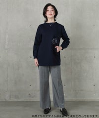 モデル着用画像(ネイビー)
