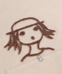 刺繍アップ（ベージュ）