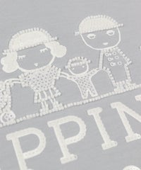 スパンコール刺繡（ライトグレー）