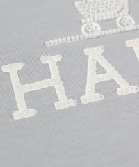 スパンコール刺繡（ライトグレー）