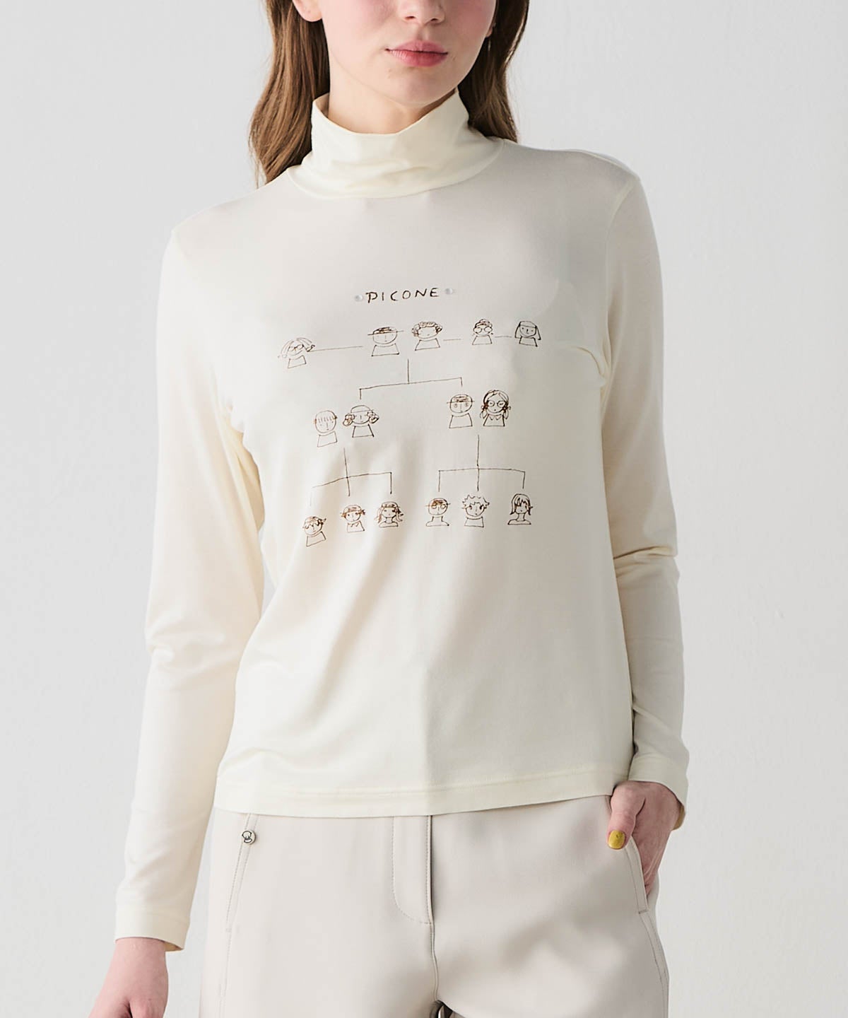モデル着用画像(ホワイト)