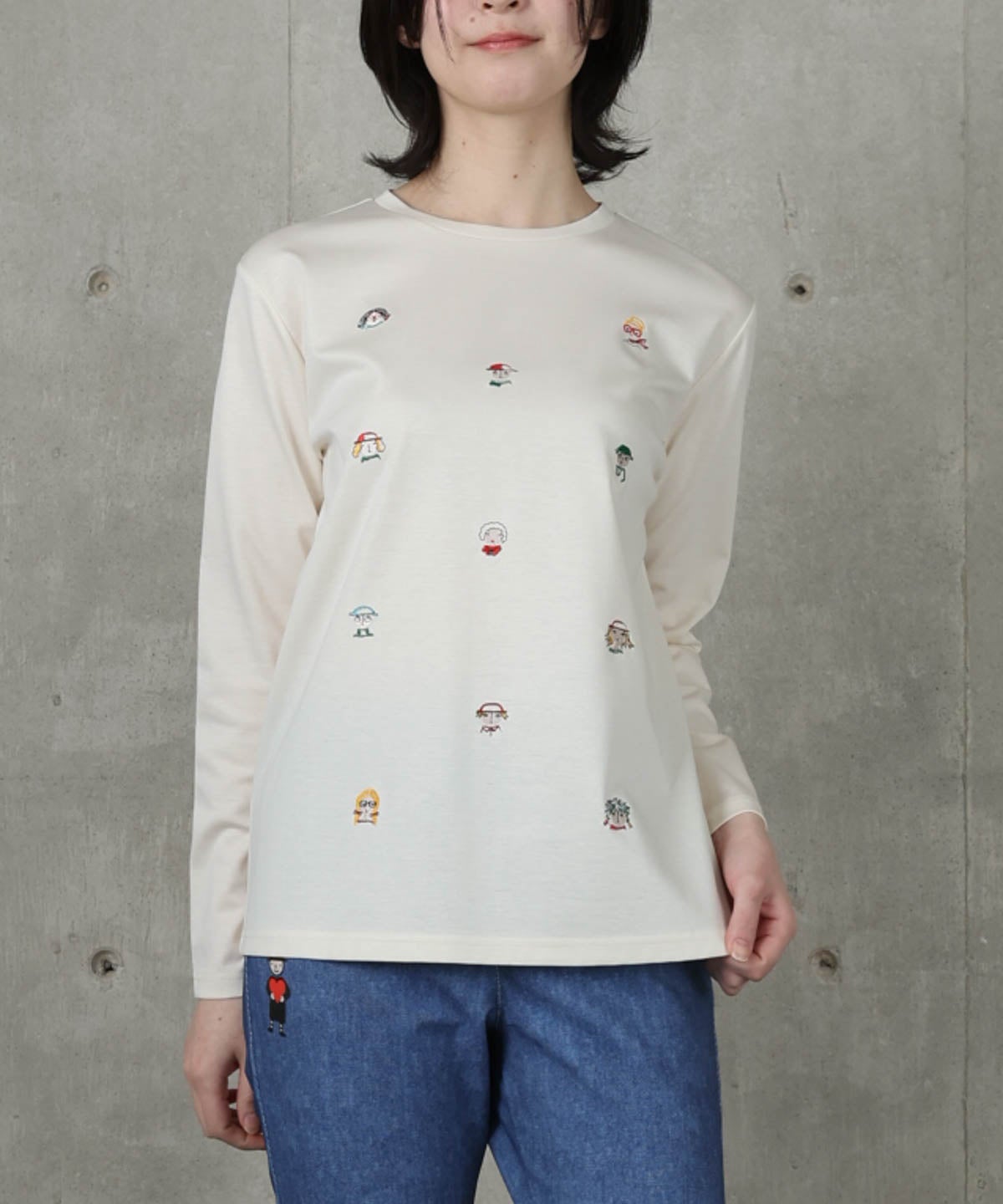 モデル着用画像(ホワイト)