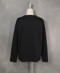 コットン100％カラフル刺繍プルオーバー（ブラック）後ろ