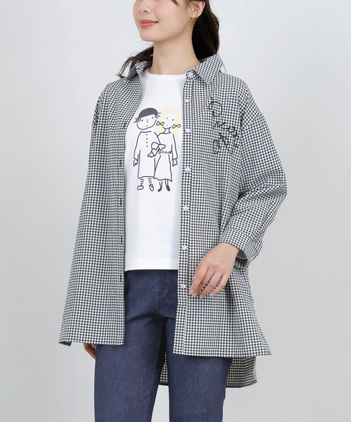 モデル着用画像(ブラック)
