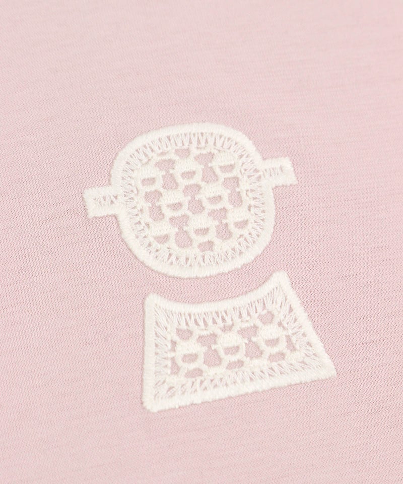 レース部分アップ(ピンク)