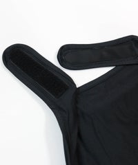 面ファスナー部分（ブラック）