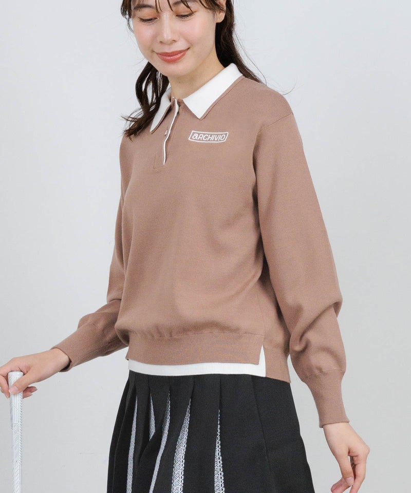 モデル着用画像(キャメル)